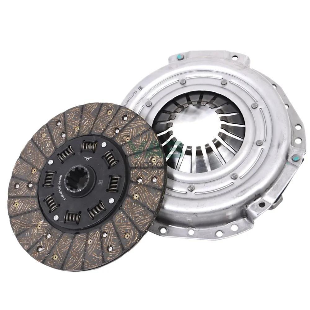 Сцепление УАЗ дв УМЗ-417,-421 ЛЕПЕСТКОВОЕ широкий шлиц без подш KNG TKU-1601010-75 451-1601010-05