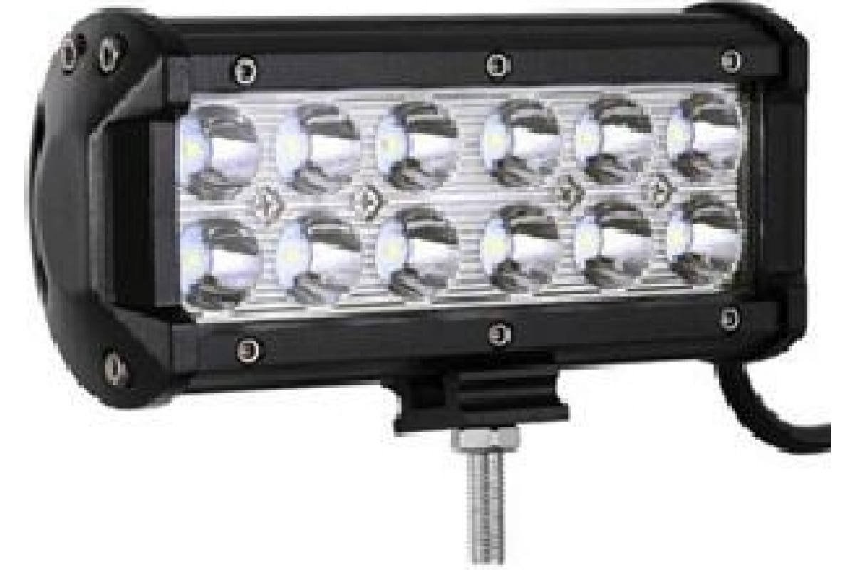 Фара рабочая прямоугольная LED 12/24V 36W направленный поток света NORD YADA 906079