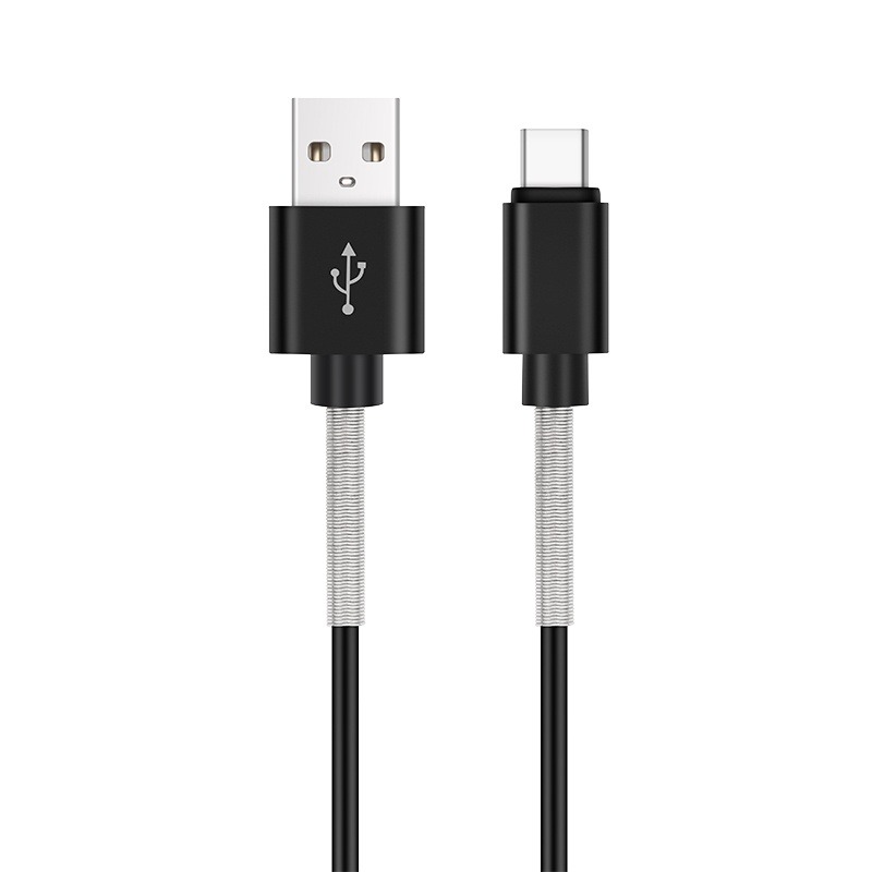 Кабель USB/Type C для зарядки телефона 1м TC-361 усиленный A40283S