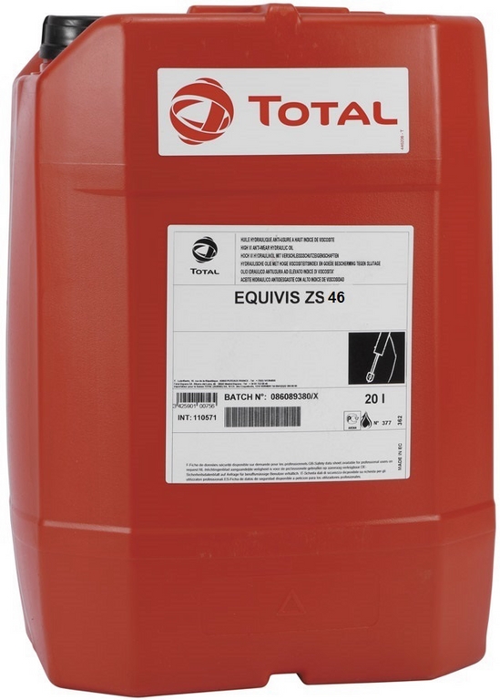 Масло гидравлическое TOTAL Equivis ZS 46 20л