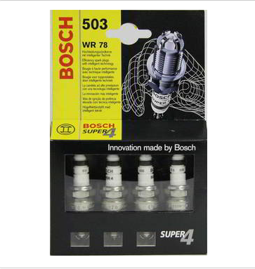 Свеча BOSCH WR78 ВАЗ-2108  к-кт 4шт  0242232803