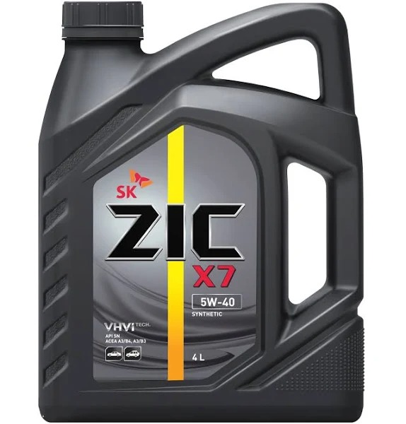 Масло моторное ZIC X7 5W30 SN/CF синт  4л 162675