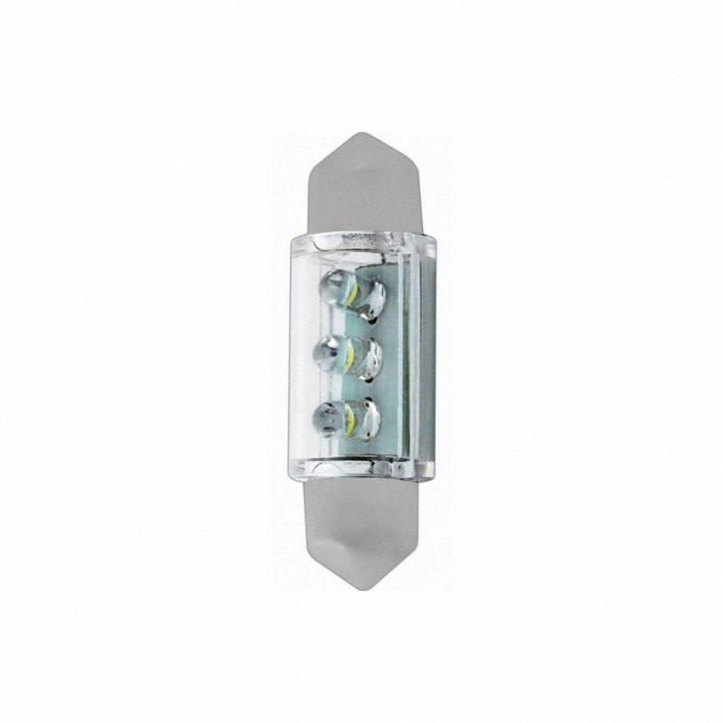 Лампа 12-5 LED (трубка) SV8.5-8 Nord YADA 3SMD белая