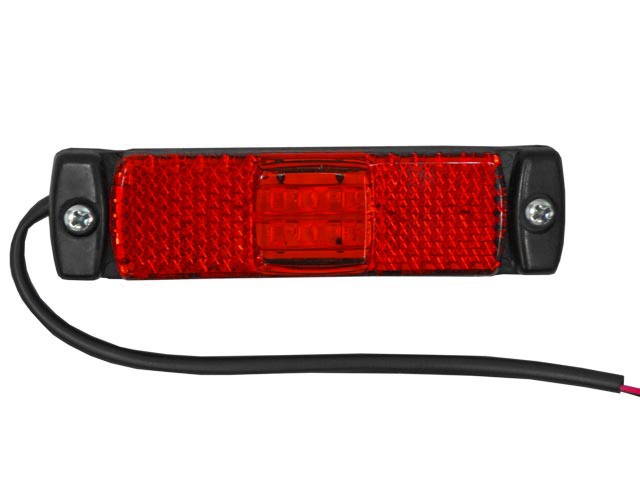 Фонарь габаритный 80.3731-02 LED красный ТЕХАВТОСВЕТ