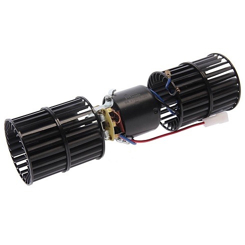 Мотор отопителя ГАЗель Next-А63R42, A62R32 в сборе (обратная полярность) MEGAPOWER 370-15-038, 68.3780 К-20