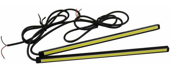 Огни ходовые дневные Light 12V,  6W, 1 светодиод (к-кт 2шт) AVS DL-10
