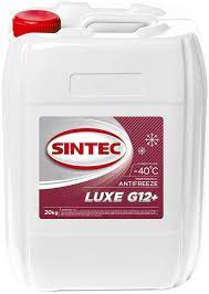 Антифриз SINTEC G12 LUX красный 20кг 990470