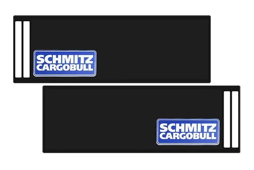Брызговик длинномер из 2-х частей 1200х350мм SCHMITZ синий