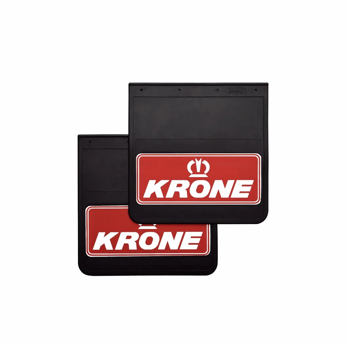 Брызговик 400х400 задний к-кт 2шт KRONE красный