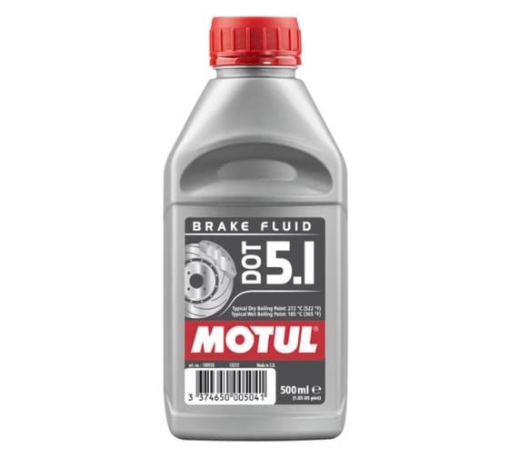 Жидкость тормозная MOTUL DOT 5.1 Brake Fluid 0,5л 100950