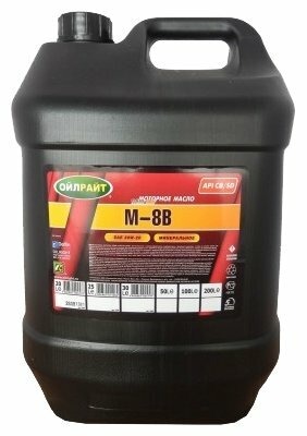 Масло моторное OILRIGHT М-8В 20л