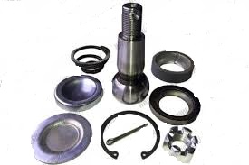 Ремкомплект УРАЛ рулевого наконечника (палец М22, гайка М22, заглушка, вкладыши, пружина, обойма пружины, ст/кольцо, шплинт) Р4320-3414008