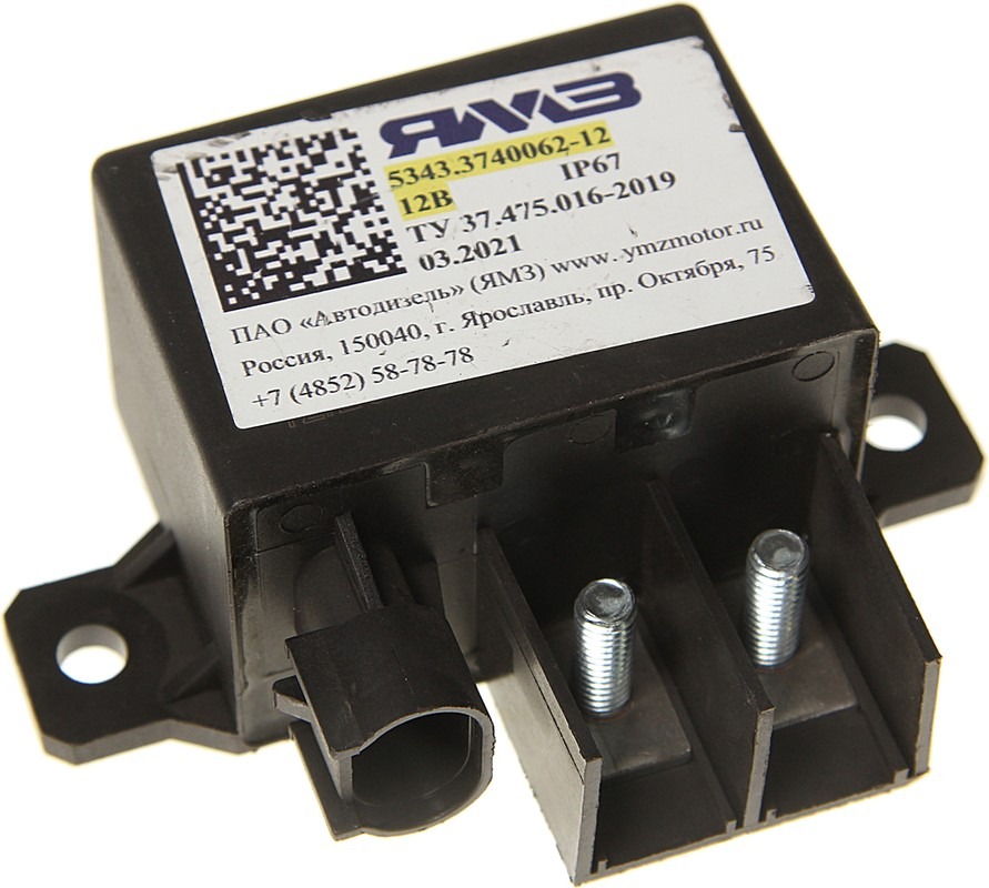 Реле включения свечей накаливания ЯМЗ-650.10 V23132-B2002-A200/B200 АВТОДИЗЕЛЬ 5343.3740062-12 аналог 650.3740062