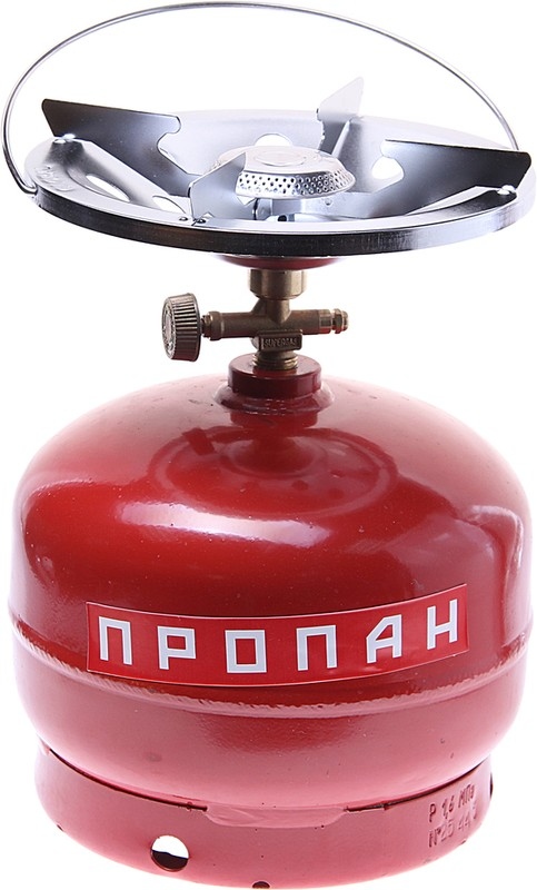 Плита газовая NOVOGAS с баллоном 5л комплект Таганок Дачник 00000000108