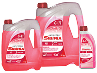 Антифриз SIBIRIA G11 красный  5кг 800163