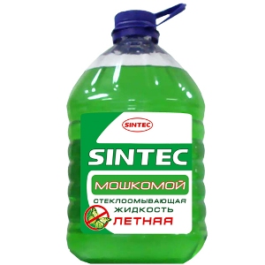 Стеклоомывающая жидкость (лето) SINTEC МУХОМОЙ 5л 900656