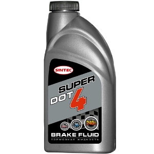 Жидкость тормозная SINTEC SUPER ДОТ-4 455мл 990244