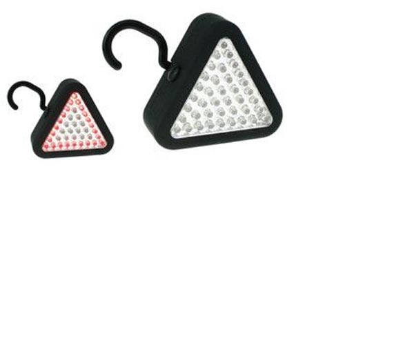 Фонарик светодиодный на магните FORRA треугольный