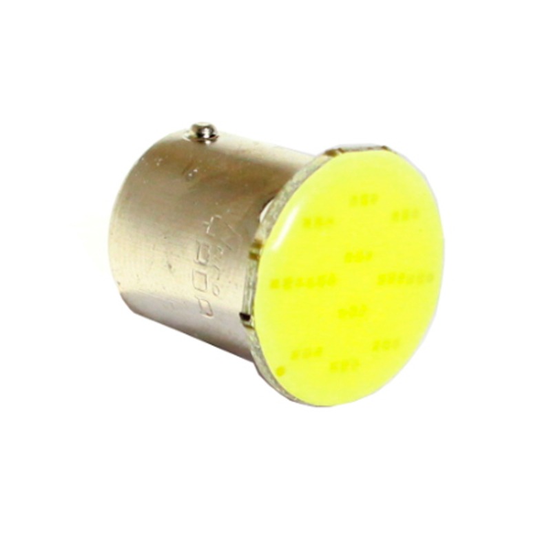 Лампа 12-10 LED (1конт. маленькая) BA15S 1COB белая NORD YADA 904594