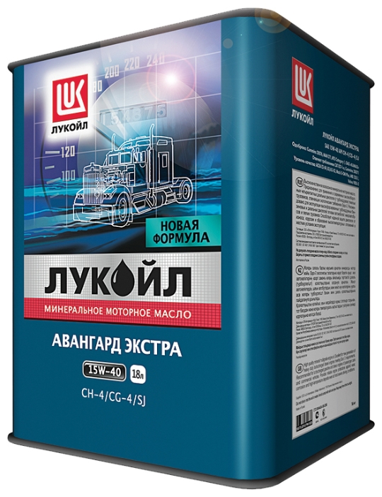 Масло моторное ЛУКОЙЛ Авангард ЭКСТРА 15W-40 мин 18л
