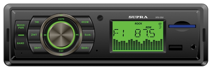 Автомагнитола SUPRA SFD-55U