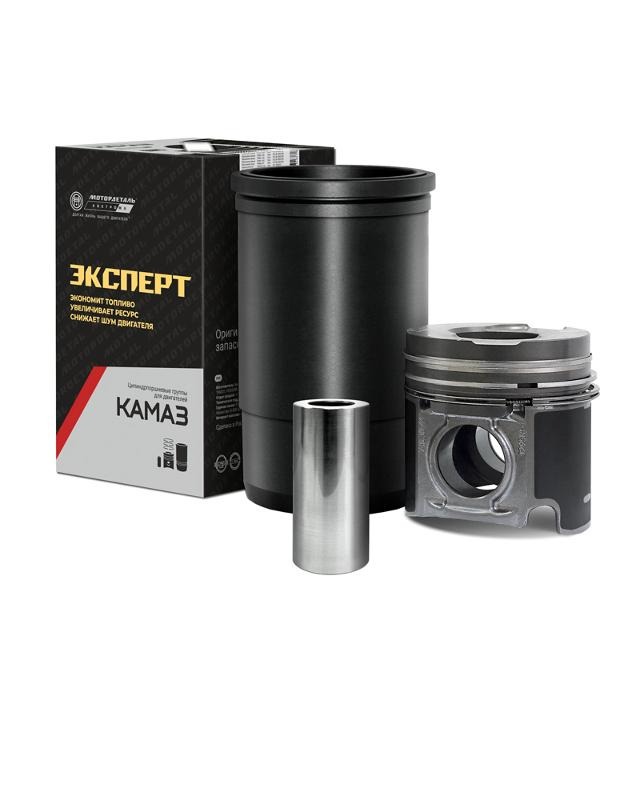 Поршневая КАМАЗ МОТОРДЕТАЛЬ 740.602-1000128-90 (гильза, палец п/к ст/к уп/к) ЭКСПЕРТ