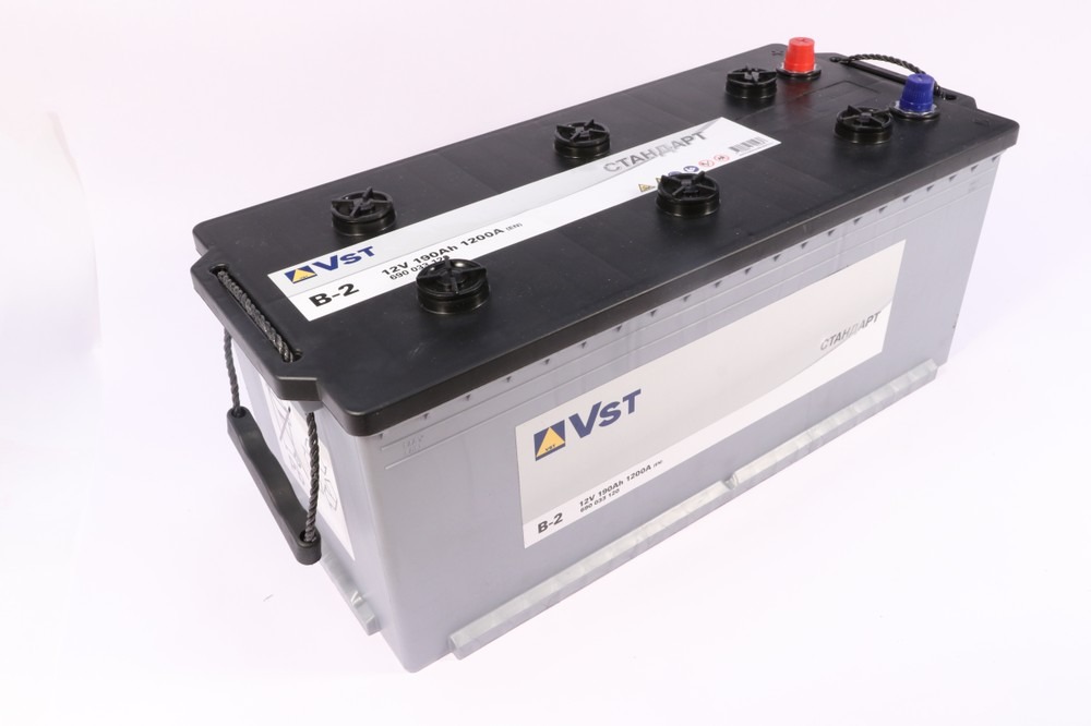 АКБ 190  Vst Стандарт 6СТ-190 п/п 1200А 513х223х223 