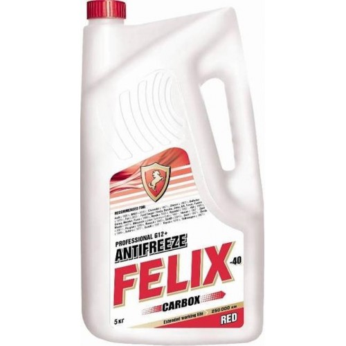 Антифриз FELIX Carbox-40 G12 красный  5кг 430206033