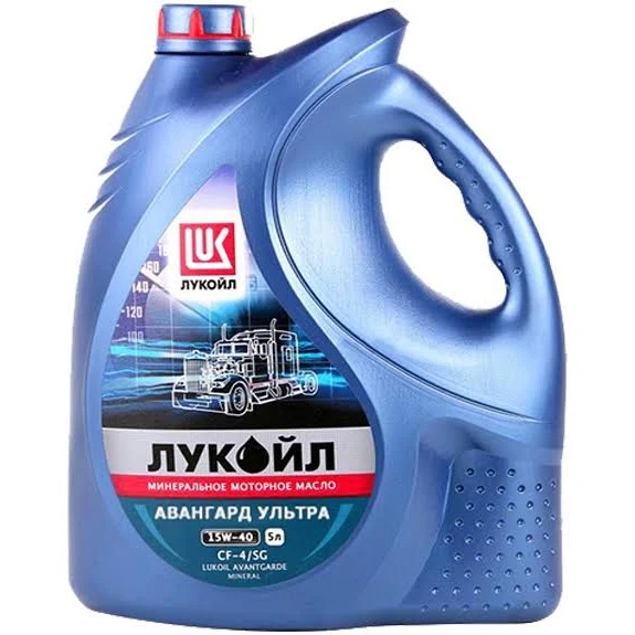 Масло моторное ЛУКОЙЛ Авангард УЛЬТРА 15W-40 мин  5л 1552345