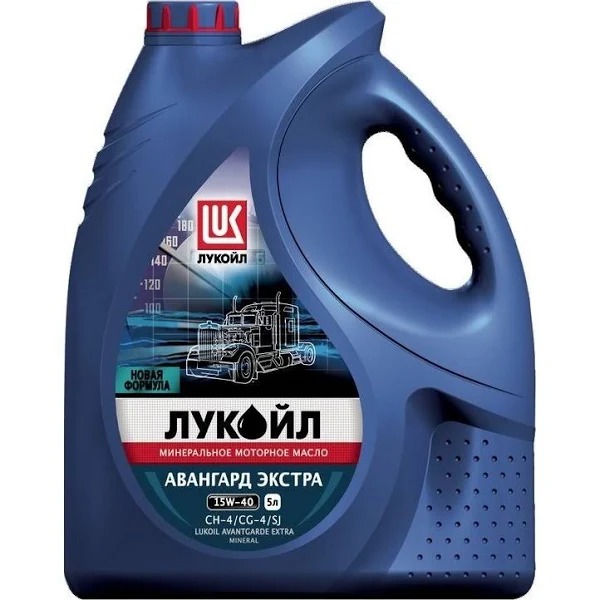 Масло моторное ЛУКОЙЛ Авангард ЭКСТРА 15W-40 мин  5л 1552367