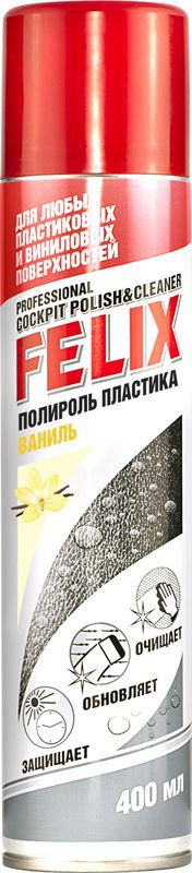 Полироль пластика FELIX Ваниль 400мл 411040132