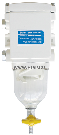 Фильтр топливный SEPAR без подогрева SWK2000/10