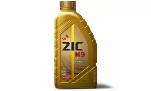 Масло моторное ZIC M9 10W40 мотоциклетное синт 1л