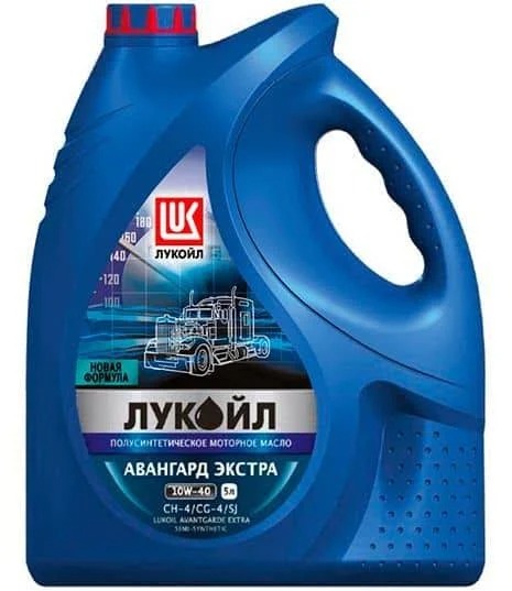 Масло моторное ЛУКОЙЛ Авангард ЭКСТРА 10W-40 п/синт.  5л 1552390