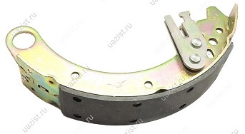 Колодка тормозная УАЗ-3163 PATRIOTзадняя короткая правая с накладкой 3163-3502088-10