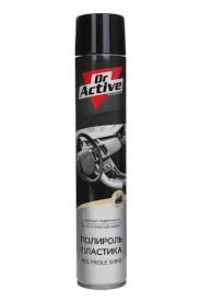 Полироль торпеды Dr. Active Shine 1000мл (лимонный пирог) 537005