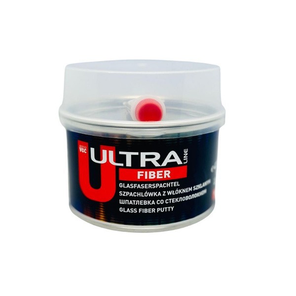 Шпатлевка стекловолокно NOVOL ULTRA FIBER с отвердителем 450гр 99121