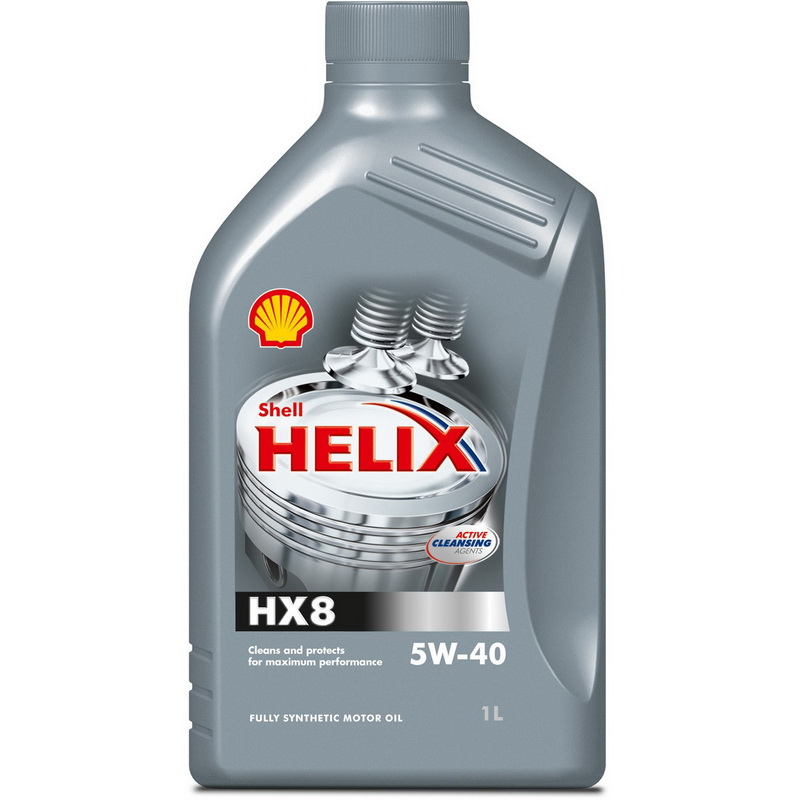 Масло моторное SHELL Helix HX8 5W40 синт. 1л