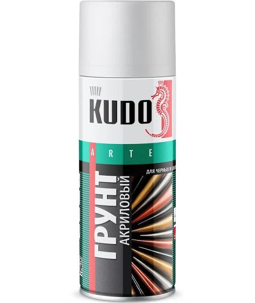 Грунтовка KUDO KU-2104 белая акриловая 520мл
