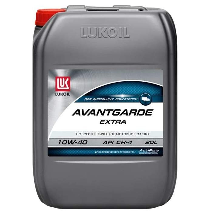 Масло моторное ЛУКОЙЛ Авангард ЭКСТРА 10W-40 п/синт. 20л