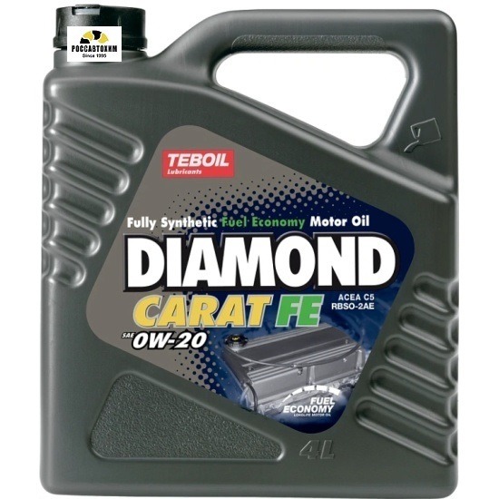 Масло моторное TEBOIL Diamond Carat FE 0W20 4л 