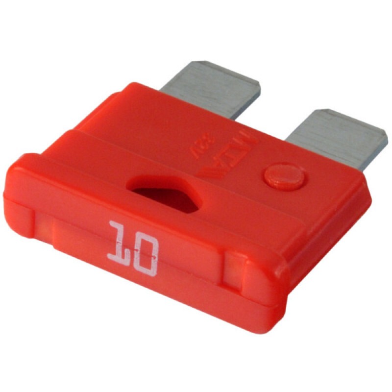 Предохранитель плоский 10А UNIVAL MTA 0600430/U1050
