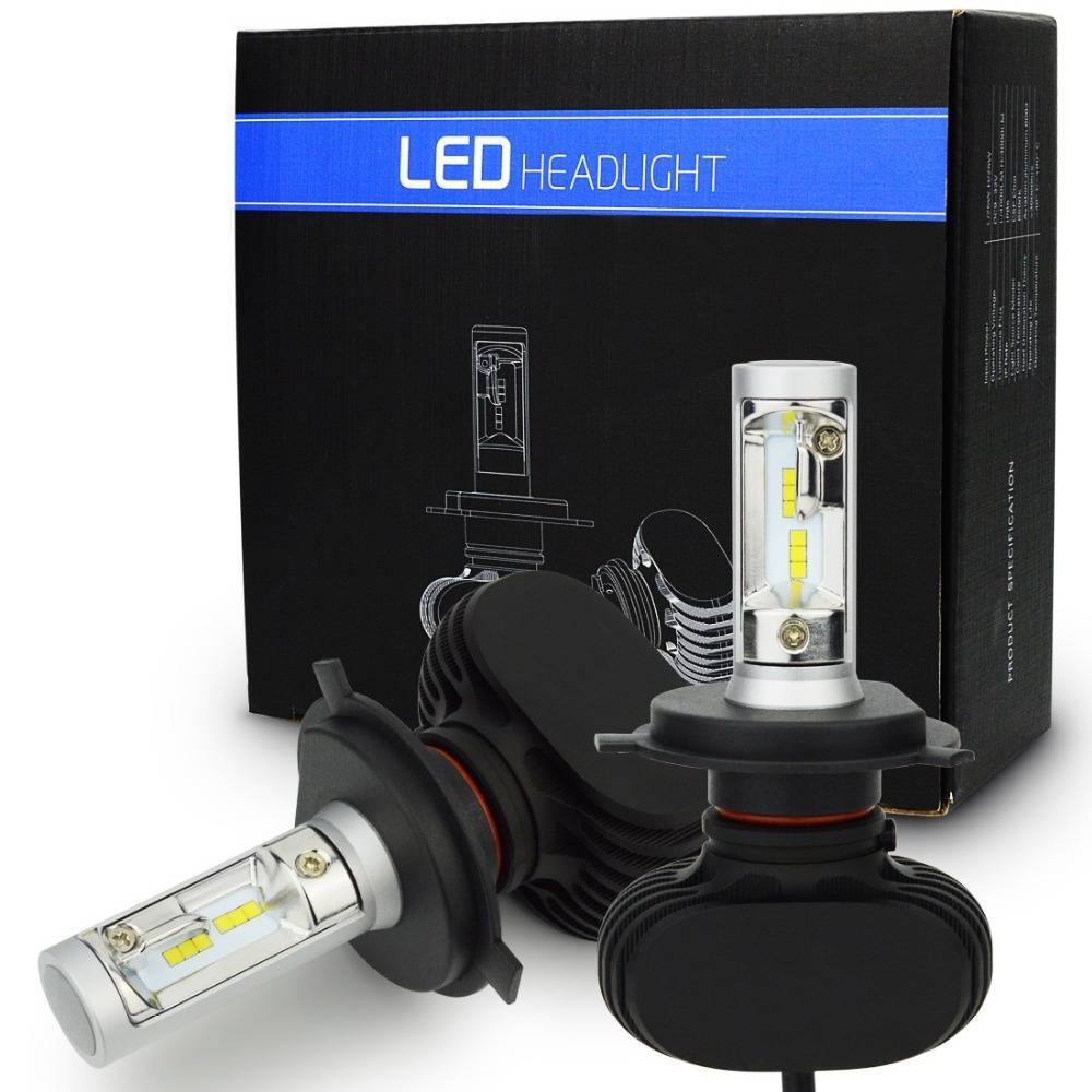 Лампа светодиодная H4 12/24 LED HEADLIGHT к-кт 2 шт