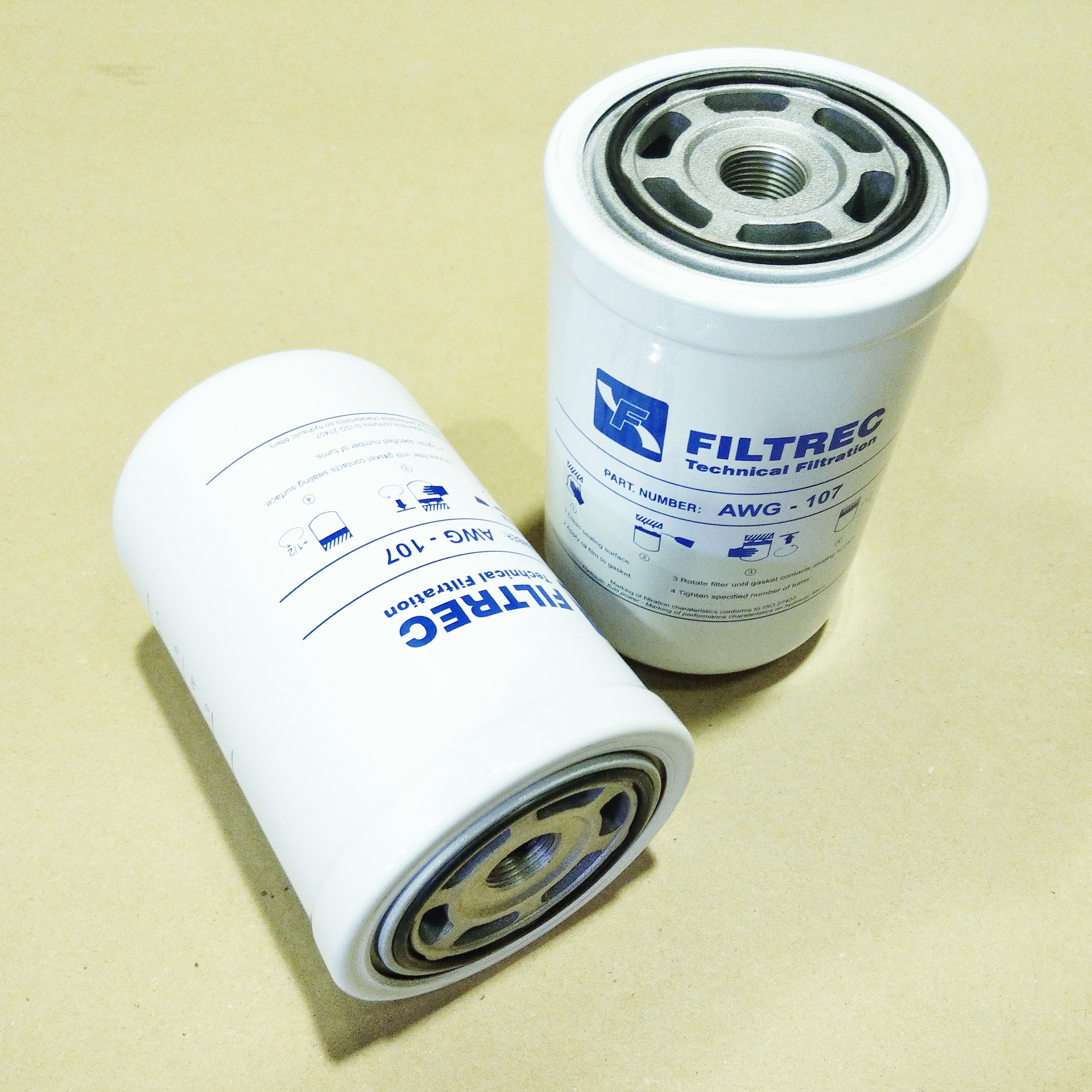 Фильтр масляный FILTREC AWG-107 (11709048, P179342, HF35150)