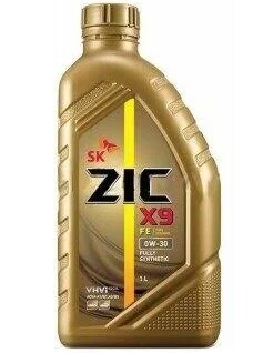 Масло моторное ZIC X9 FE 0W30 синт  1л 132683