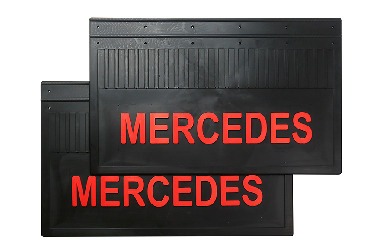 Брызговик 250х520 задний к-кт 2шт MERCEDES
