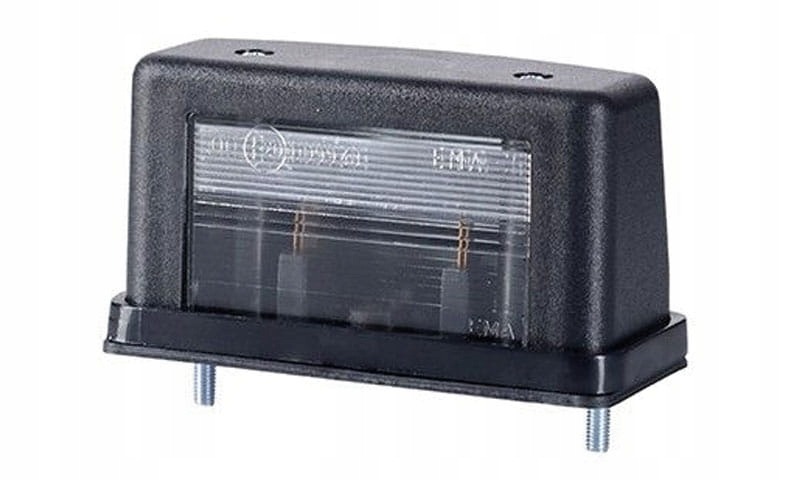Фонарь номерного знака LED 12-24В черный ЕС 12.01