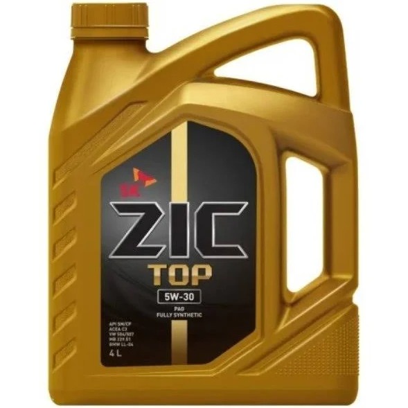 Масло моторное ZIC TOP 5W30 синт  4л 162612