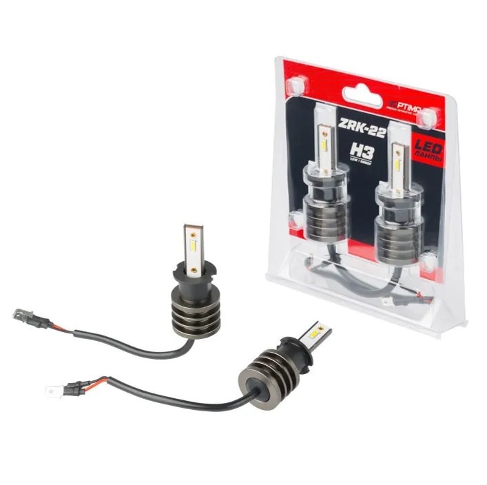 Лампа светодиодная H3 12В Optima LED ZRK-22 5500K