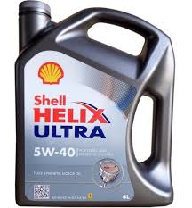 Масло моторное SHELL Helix Ultra 5W40 синт.  4л